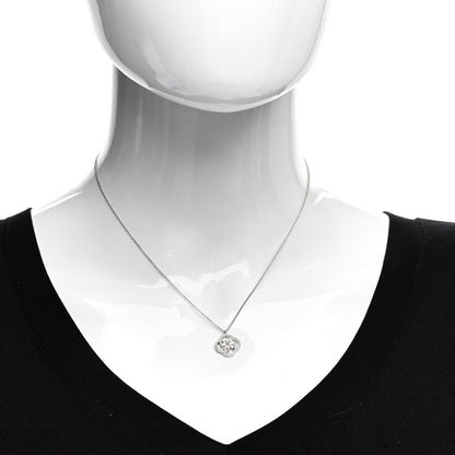 Tiffany Platinum Diamond Small Victoria Cluster Pendant 2 of 5