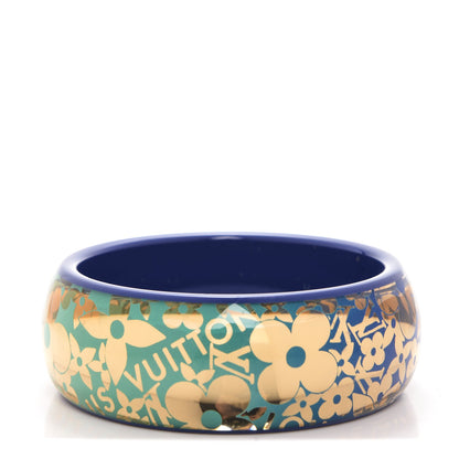 Louis Vuitton Resin Tropical Cocktail Bracelet TGM Medium Blue 1 of 3
