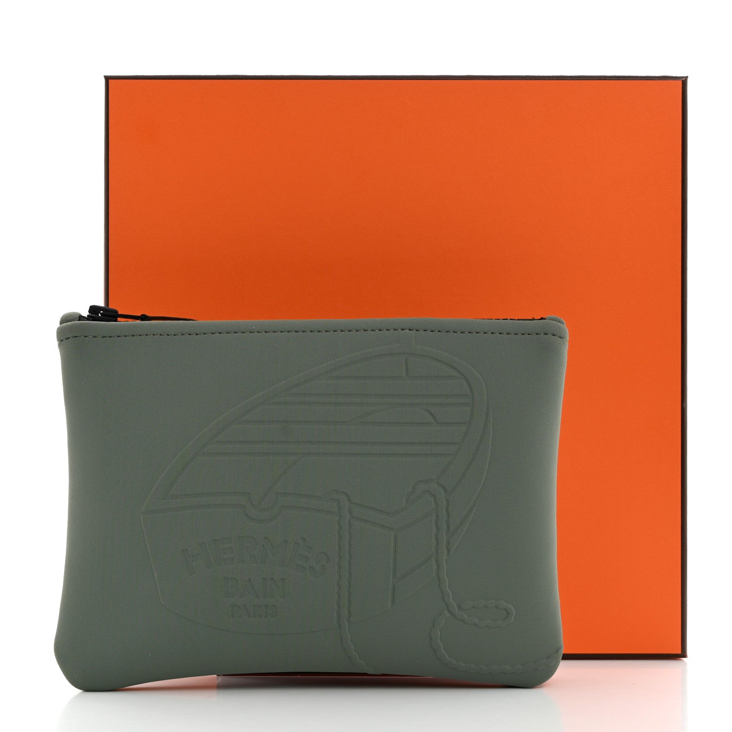 Hermes Neoprene Small Neobain Thalassa Case Kaki 8 of 8