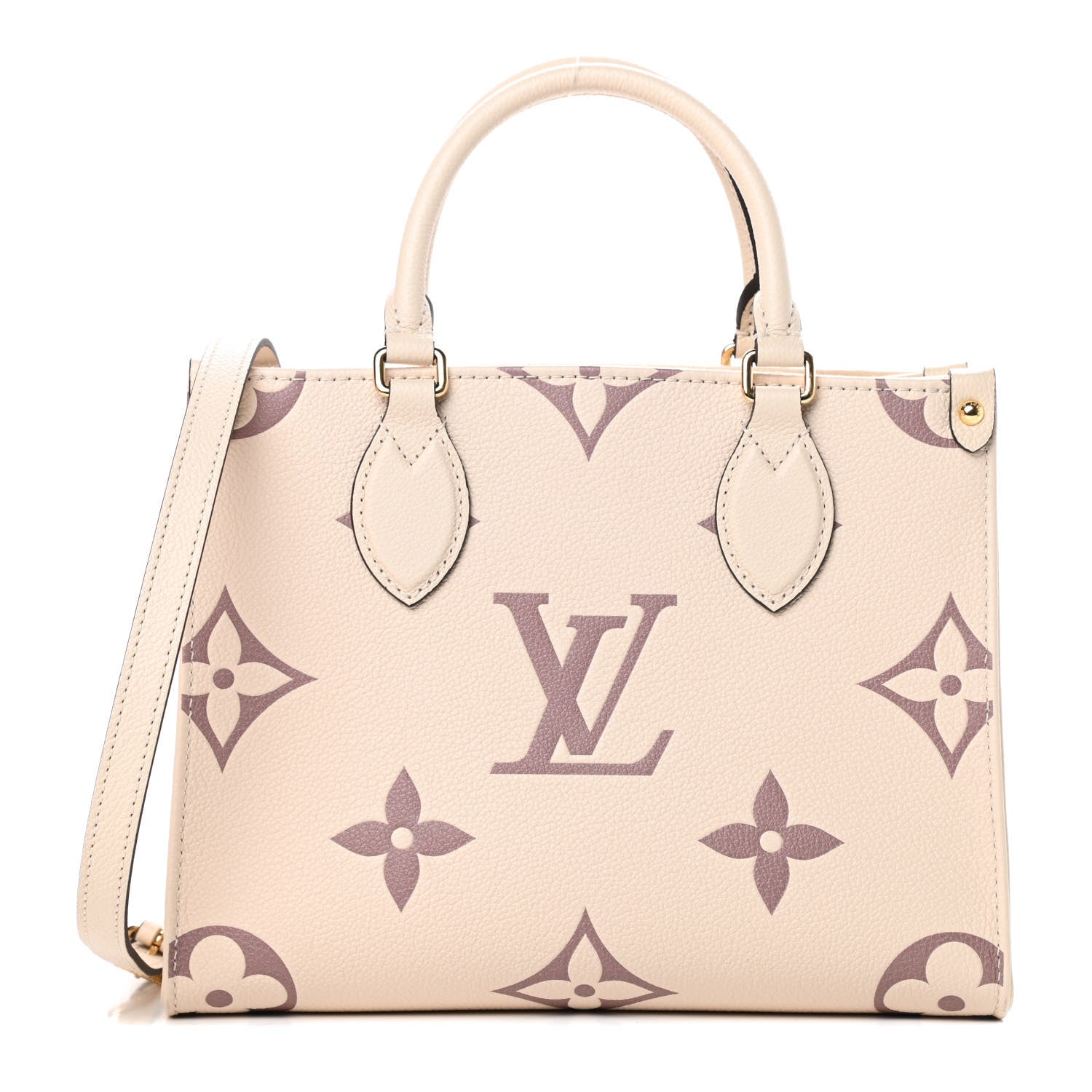 Louis Vuitton Empreinte Monogram Giant Onthego PM Creme Bois De Rose 1 of 11