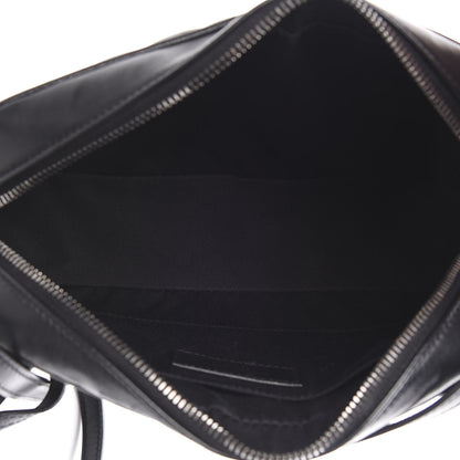 Saint Laurent Calfskin Matelasse Monogram Lou Camera Bag Black 5 of 15