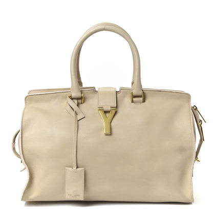 Saint Laurent Calfskin Medium Classic Y Cabas Beige 1 of 18