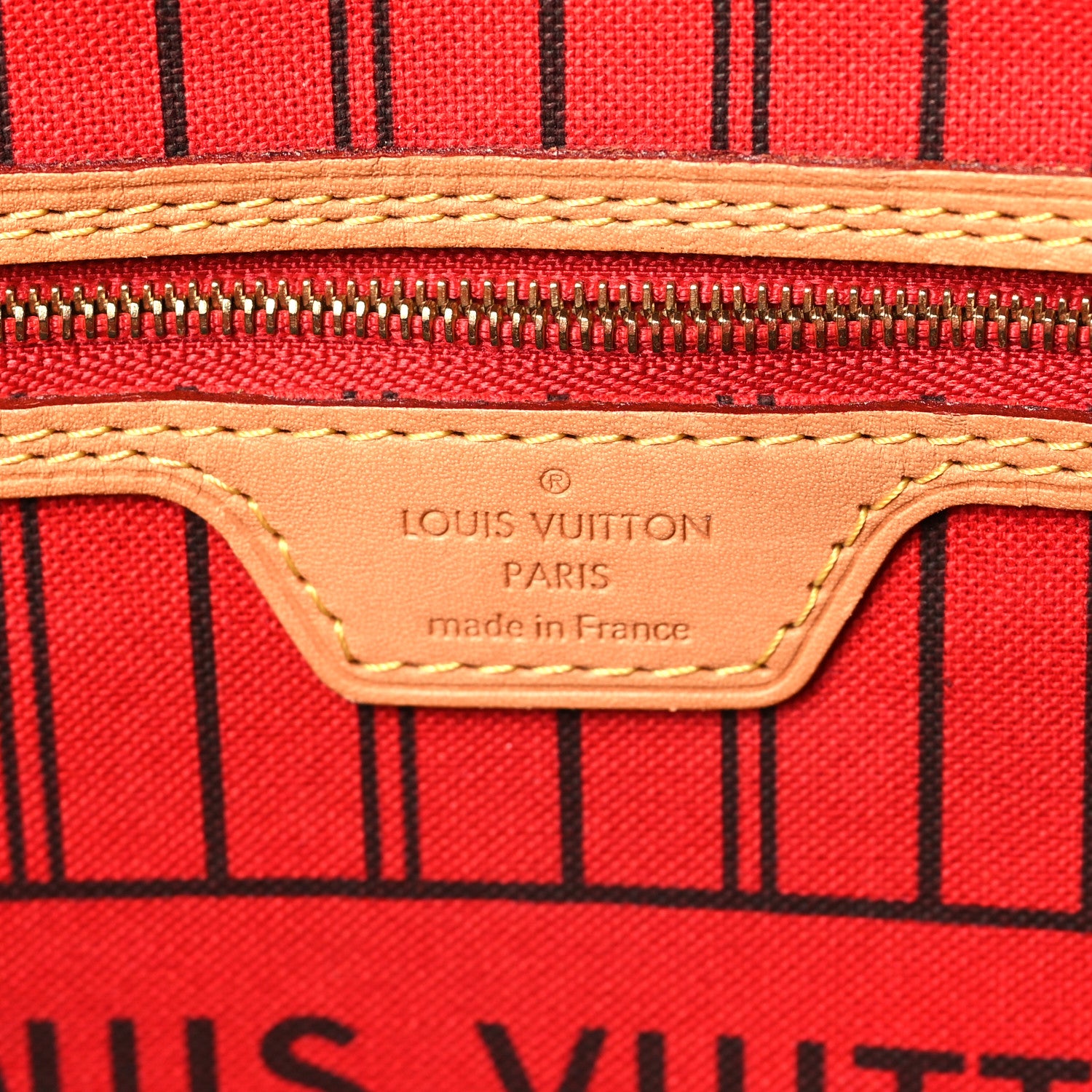 Louis Vuitton Monogram Neo Neverfull MM Cherry 7 of 10