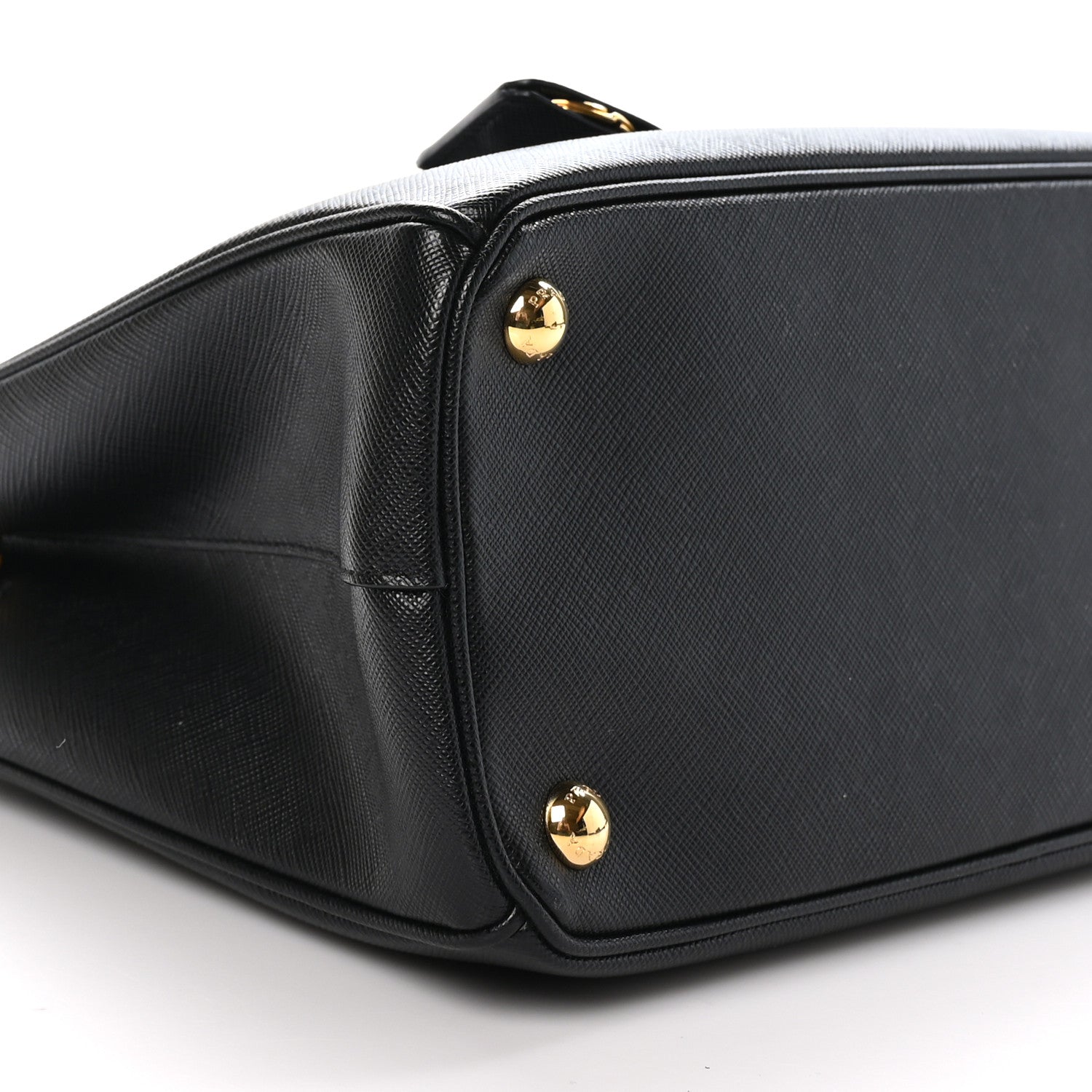 Prada Saffiano Small Galleria Double Zip Tote Black 8 of 9