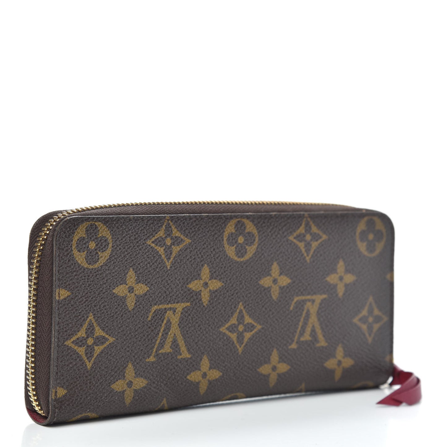 Monogram Clemence Wallet Fuchsia