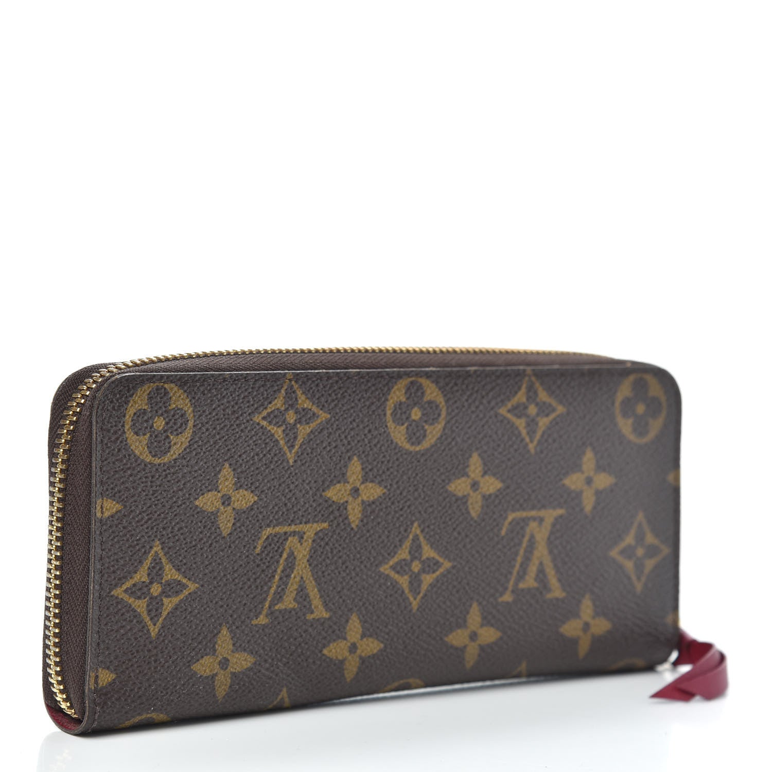 Louis Vuitton Monogram Clemence Wallet Fuchsia 3 of 7