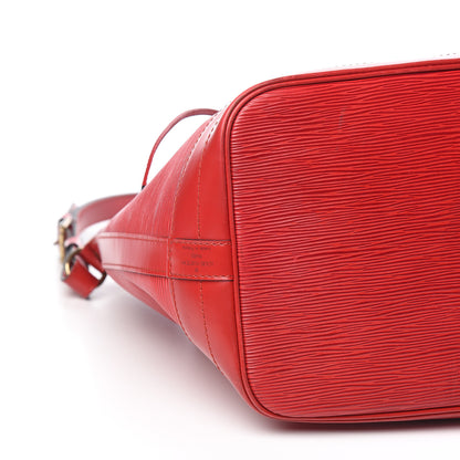 Louis Vuitton Epi Noe Castillan Red 6 of 10