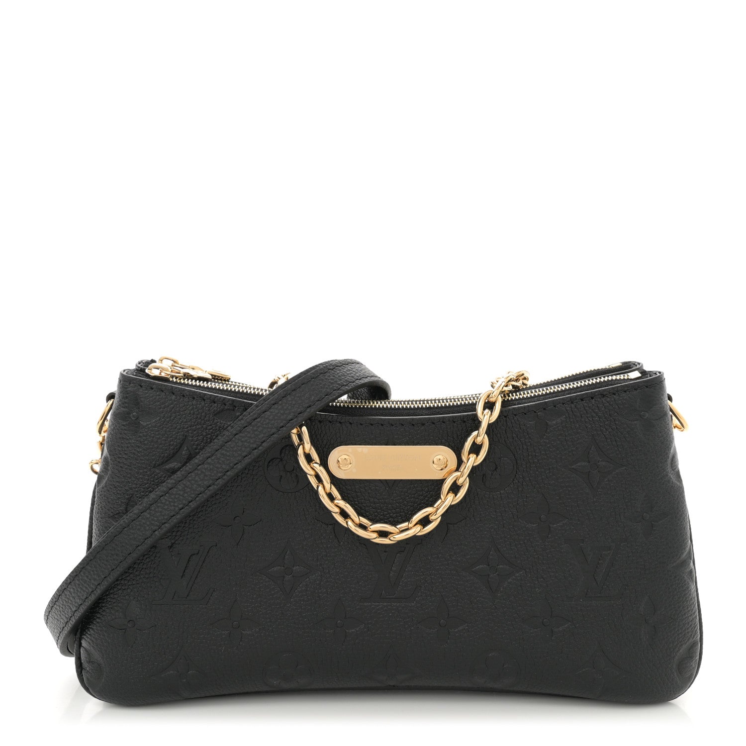 Louis Vuitton Empreinte Monogram Liv Pochette Black 1 of 10
