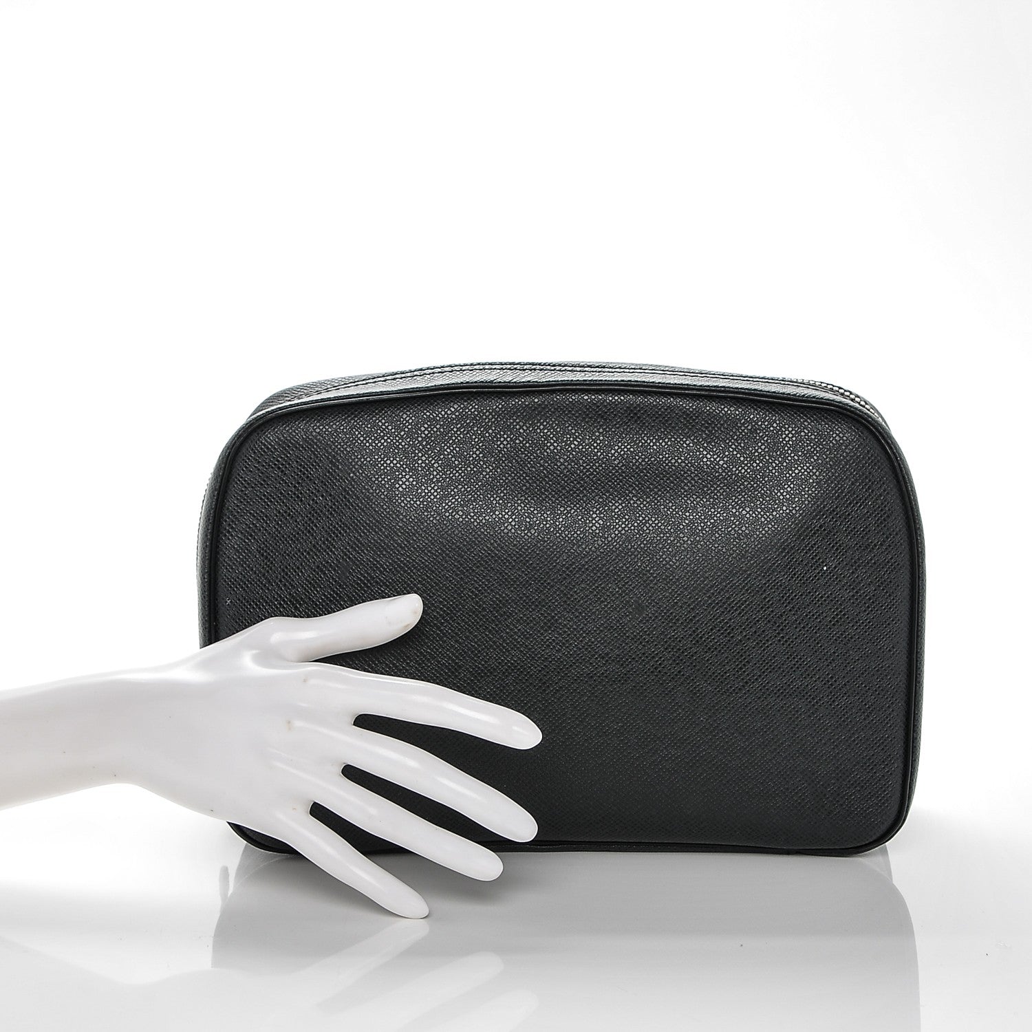 Louis Vuitton Taiga Toiletry Pouch GM Ardoise 2 of 7