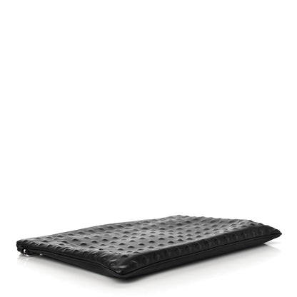 MCM Tantris Odeon Embossed Zip Pouch Black 4 of 10