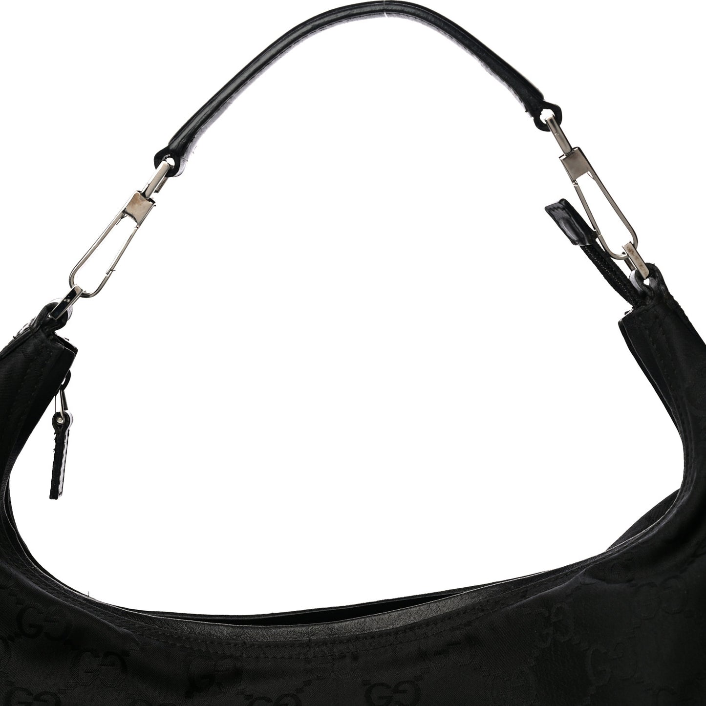 Nylon Monogram Hobo Black