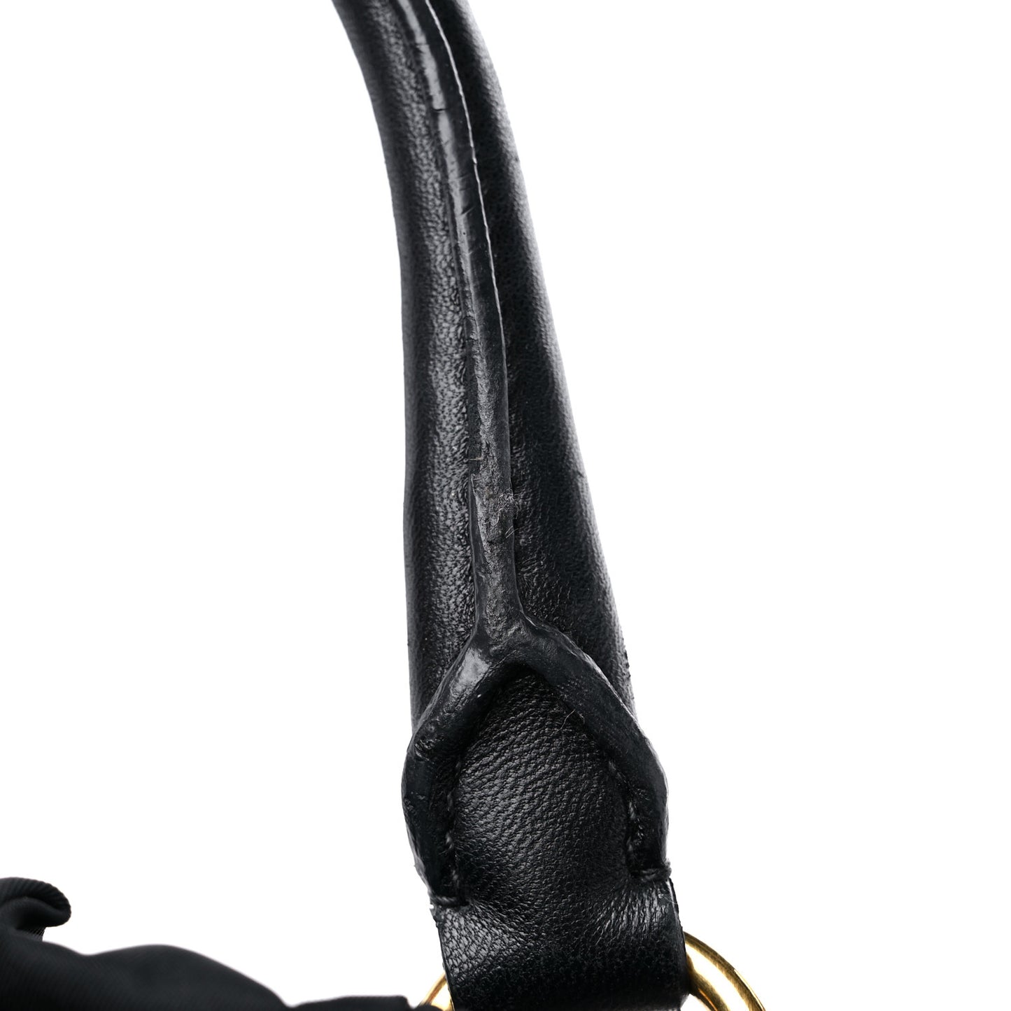 Tessuto Nylon Gaufre Tote Black