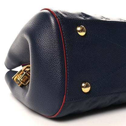 Louis Vuitton Empreinte Montaigne MM Marine Rouge 10 of 11