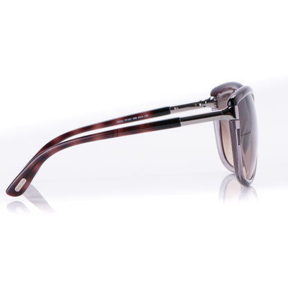Tom Ford Abbey Sunglasses TF327 Havana Grey 4 of 8