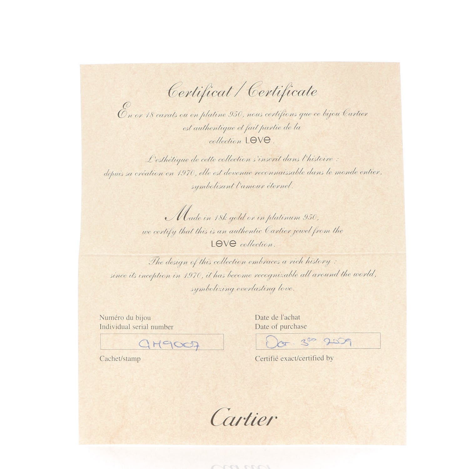 Cartier 18K Pink Gold 5.5mm LOVE Ring 49 5 5 of 6