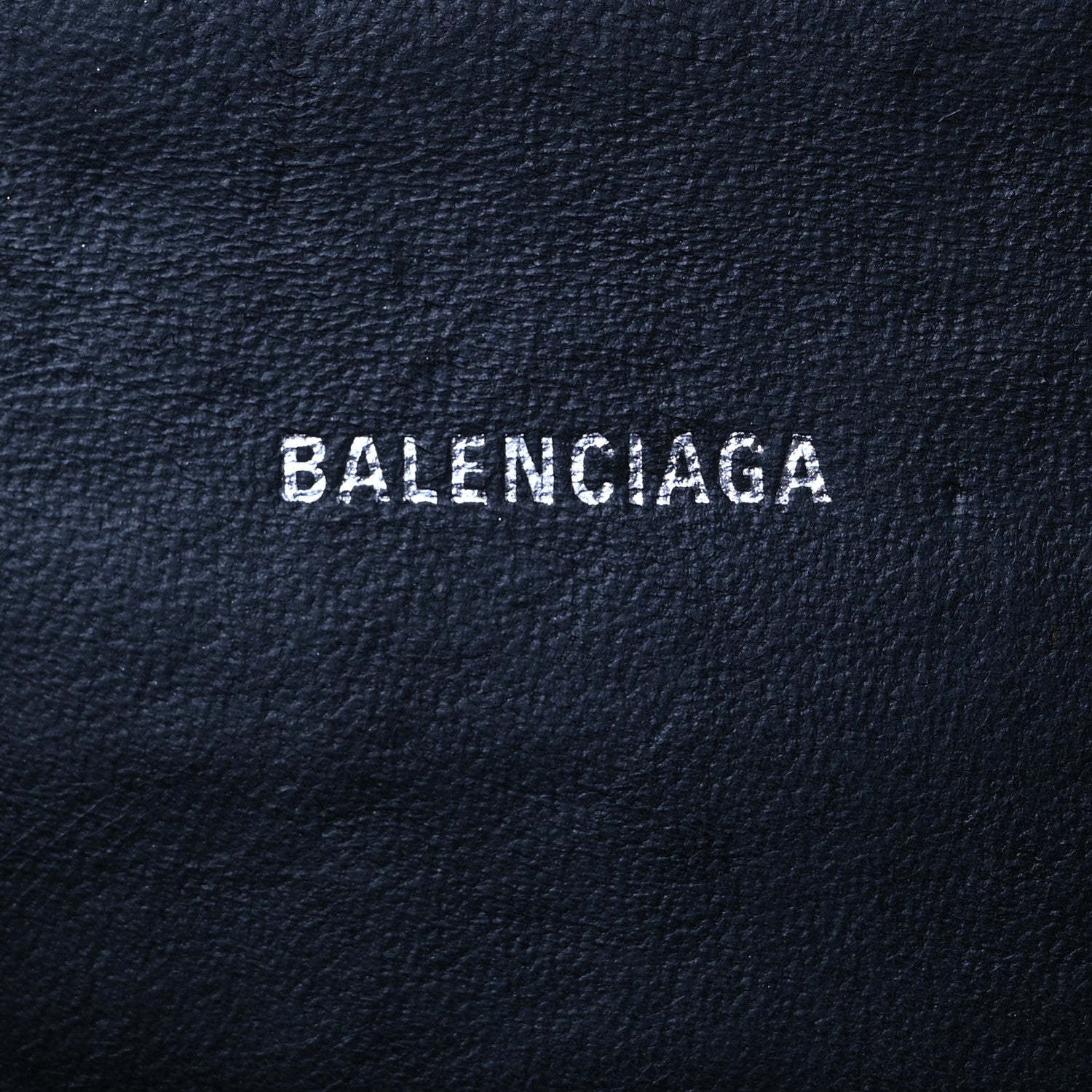 Balenciaga Shiny Calfskin Monochrome Crocodile Embossed Hourglass Top Handle Bag XS Black 6 of 15