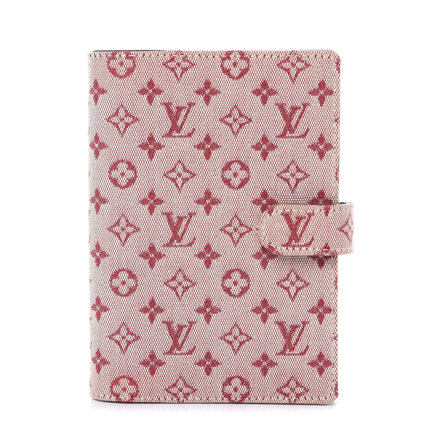 Mini Lin Small Ring Agenda Cover Cherry
