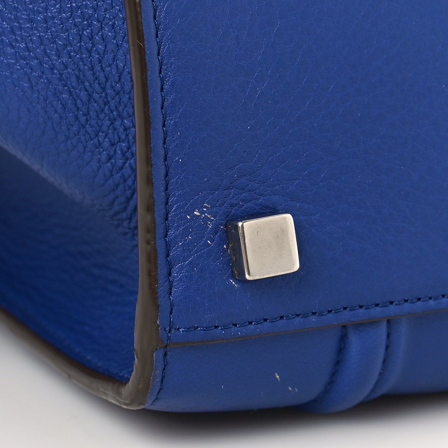 Supple Calfskin Medium Phantom Luggage Indigo