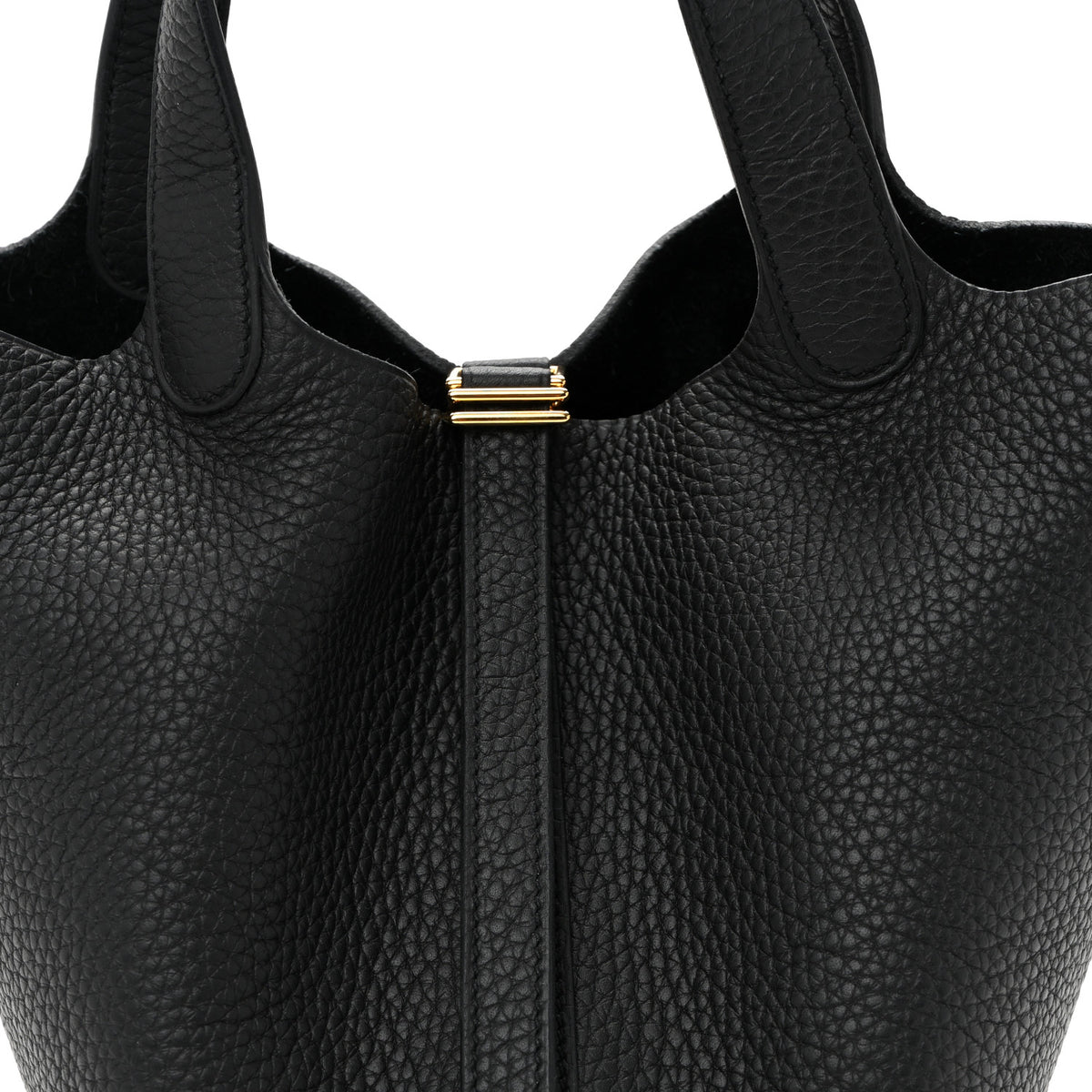 Hermes Taurillon Clemence Picotin Lock 18 PM Black 8 of 11