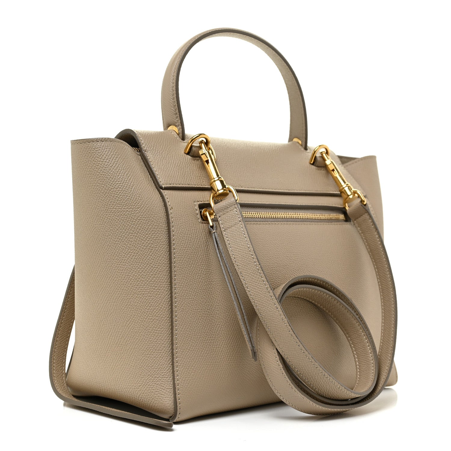 Celine Grained Calfskin Micro Belt Bag Light Taupe 3 of 13