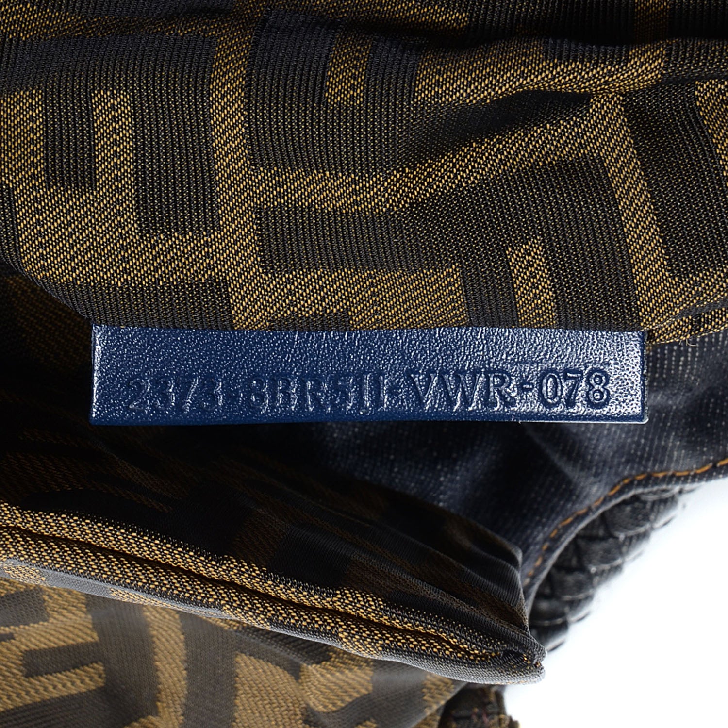 Fendi Denim Spalmati Woven Spy Blue 6 of 9