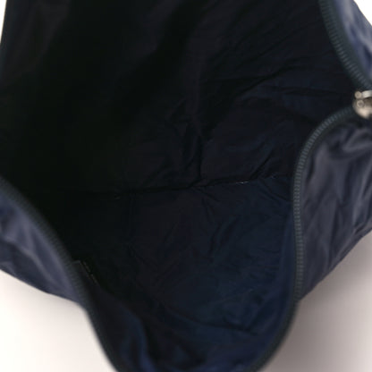 Prada Tessuto Nylon Flat Pouch Blue 5 of 9
