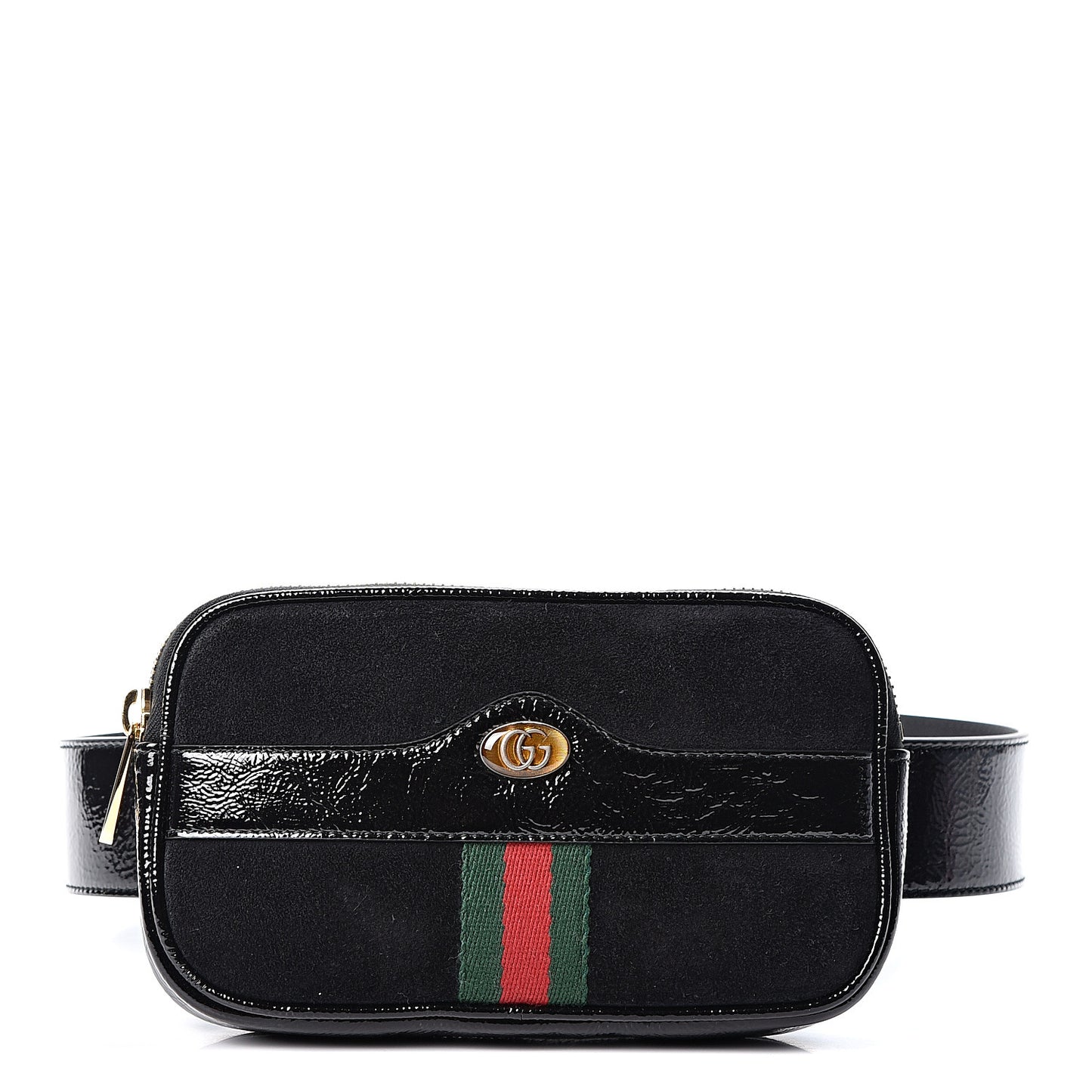 Suede Patent Ophidia Belted iPhone Case 75 30 Black