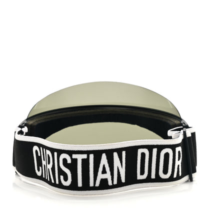Christian Dior Mirrored DiorClub1 Sun Visor Black 6 of 8