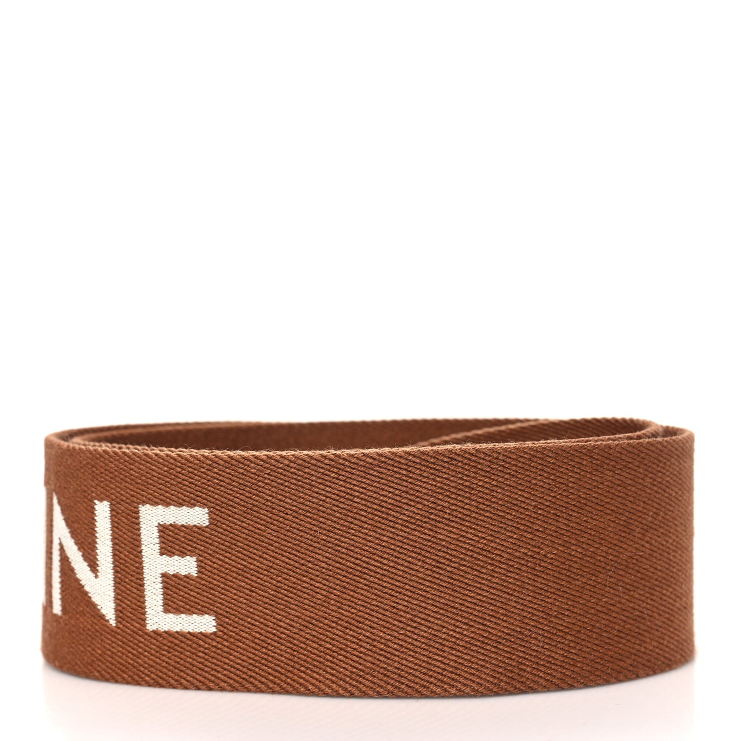 Jacquard Wool Strap Light Brown