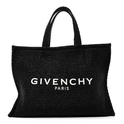 Givenchy Raffia Medium G Tote Black 1 of 10
