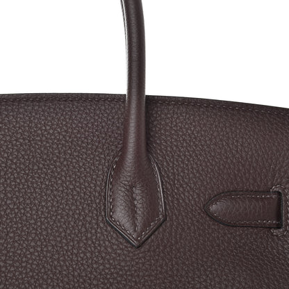 Hermes Togo Birkin 30 Chocolate 23 of 44