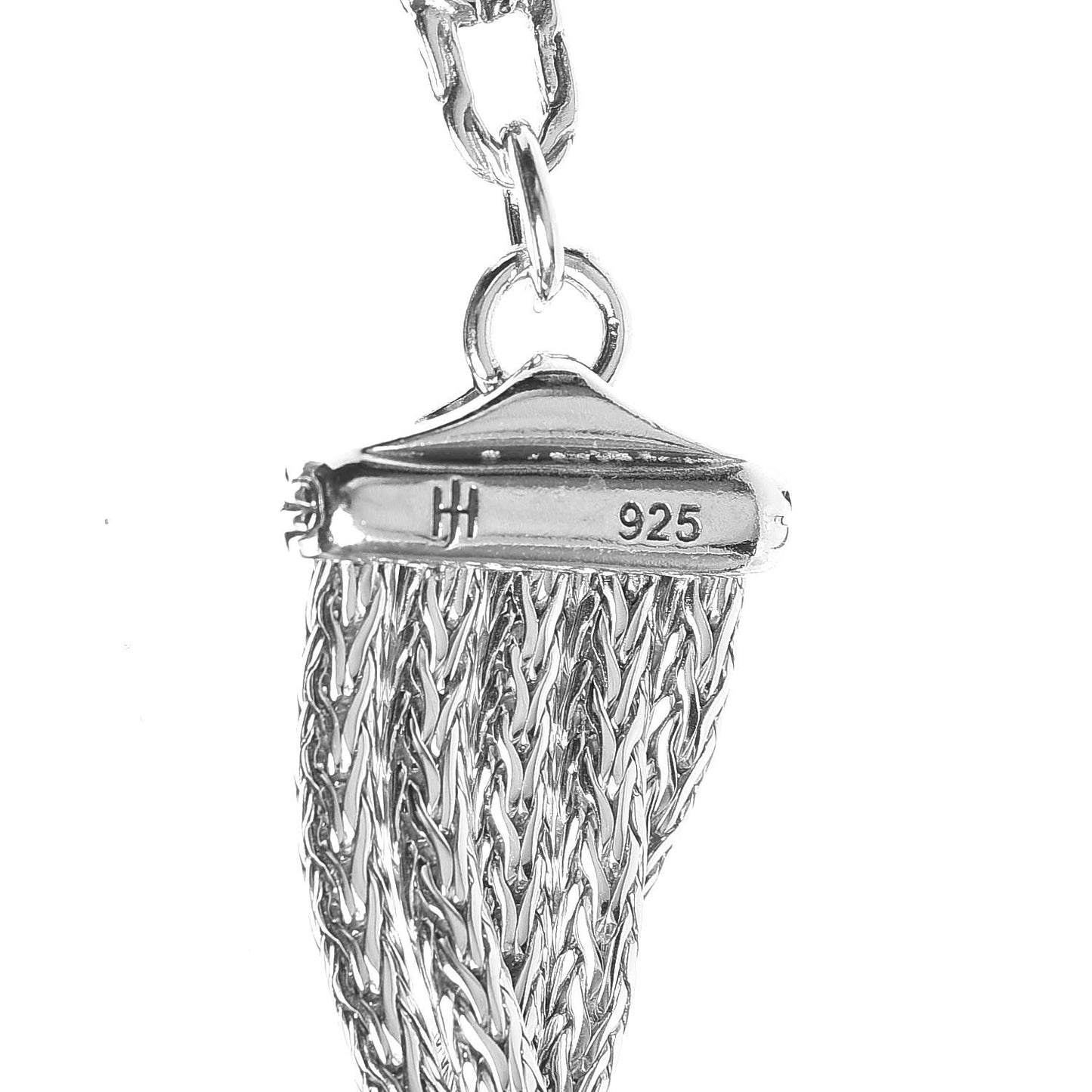 Sterling Silver Classic Chain Bib Necklace