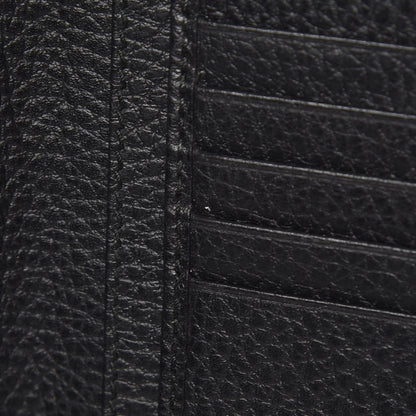 Gucci Pebbled Calfskin Zip Around Wallet Black 8 of 11