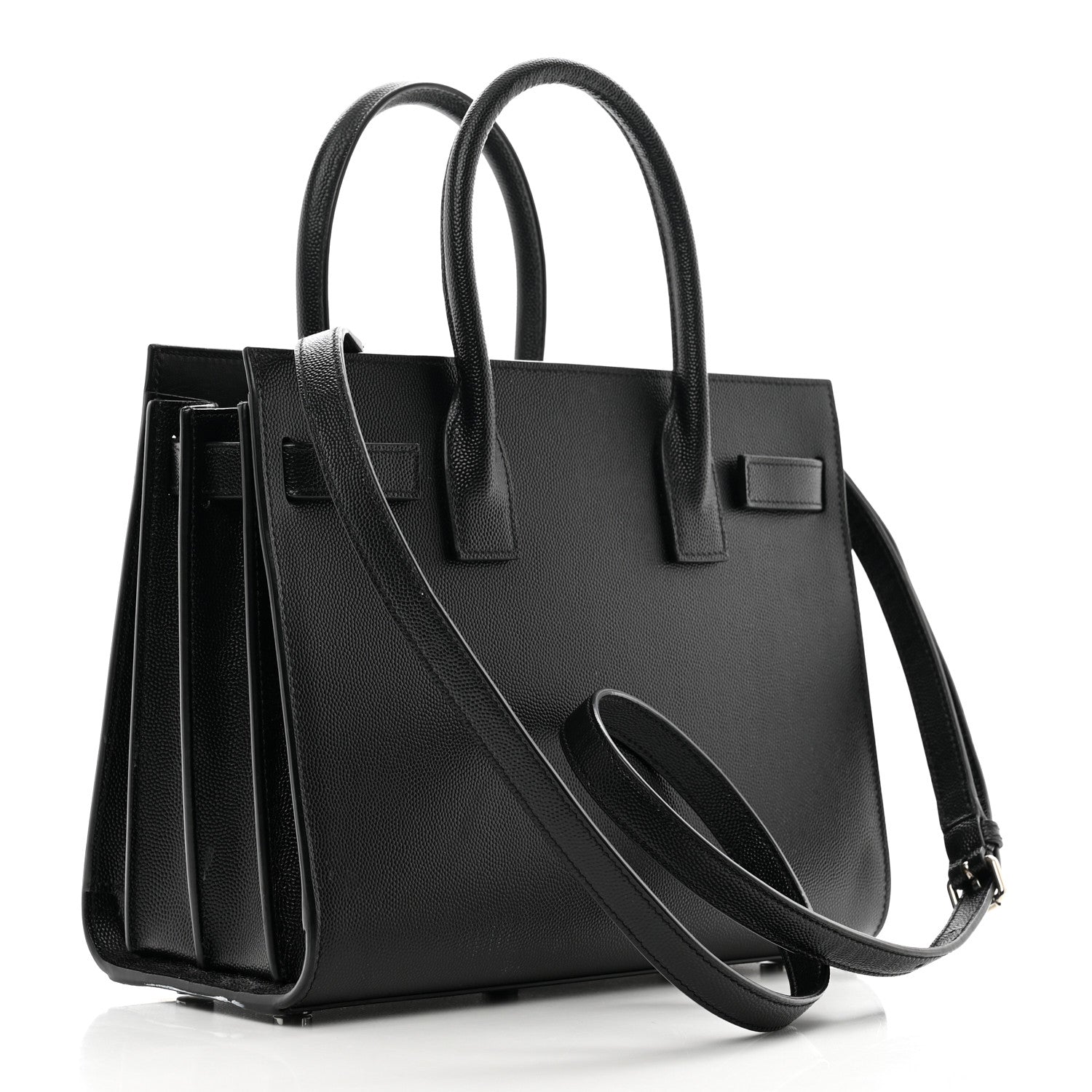 Saint Laurent Grain De Poudre Baby Sac De Jour Black 3 of 10