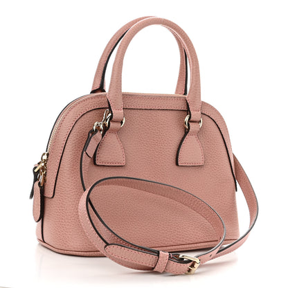 Gucci Dollar Calfskin Small GG Charm Dome Bag Soft Pink 3 of 10