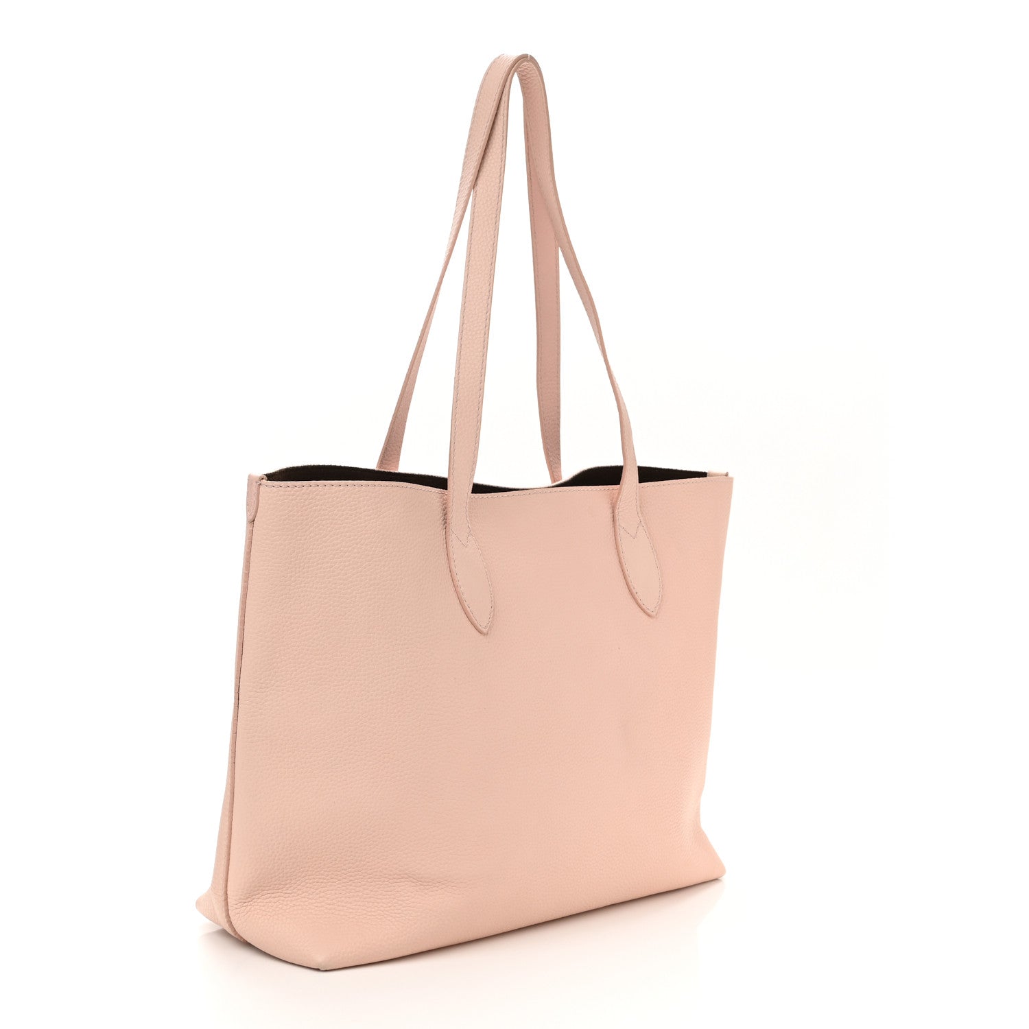 Burberry Grainy Calfskin Remington Tote Pale Ash Rose 2 of 11