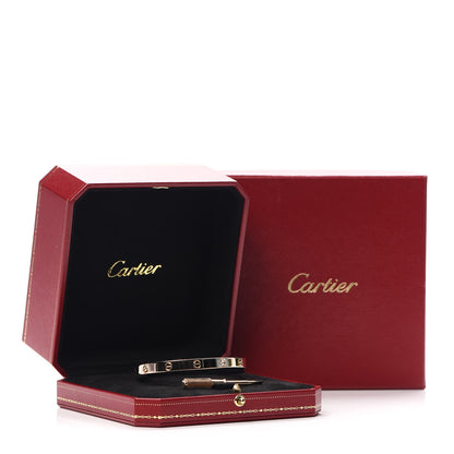 Cartier 18K Pink Gold LOVE Bracelet 19 7 of 7