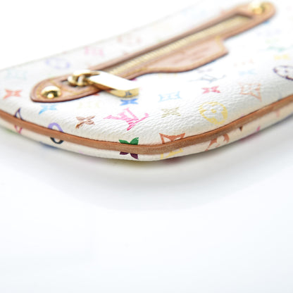 Louis Vuitton Monogram Multicolor Pochette Plate MM White 8 of 12