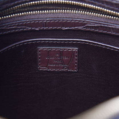 Louis Vuitton Matte Alligator SC Bag PM Chocolate 7 of 12