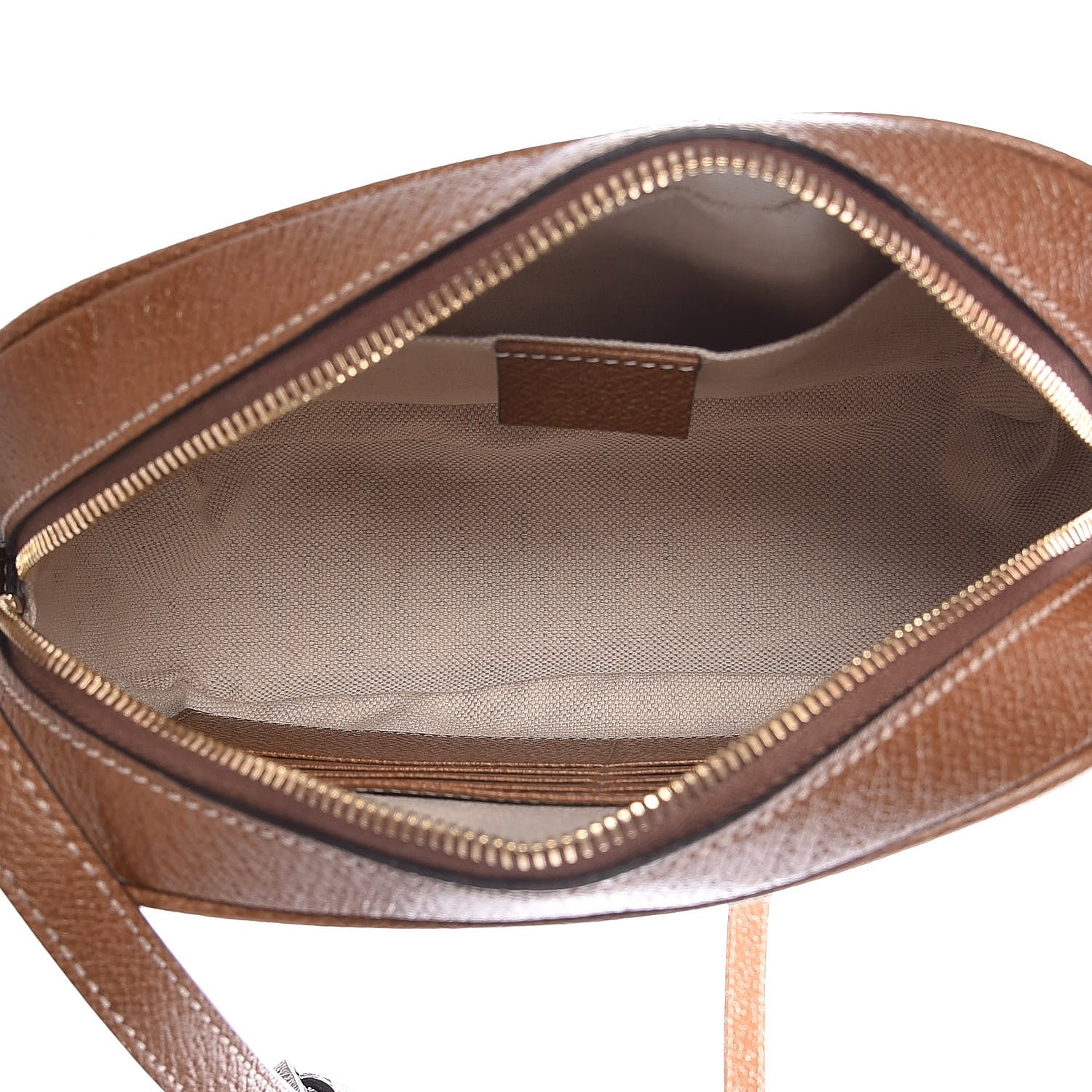Gucci Monogram Mini Bree Messenger Bag Beige Tabacco 5 of 9