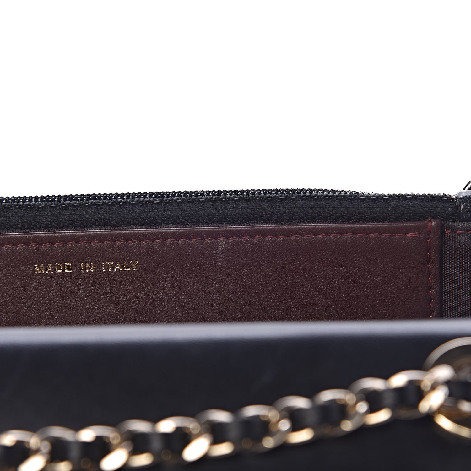 Chanel Lambskin Quilted Trendy CC Wallet On Chain WOC Black 11 of 17