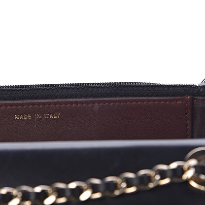 Chanel Lambskin Quilted Trendy CC Wallet On Chain WOC Black 11 of 17