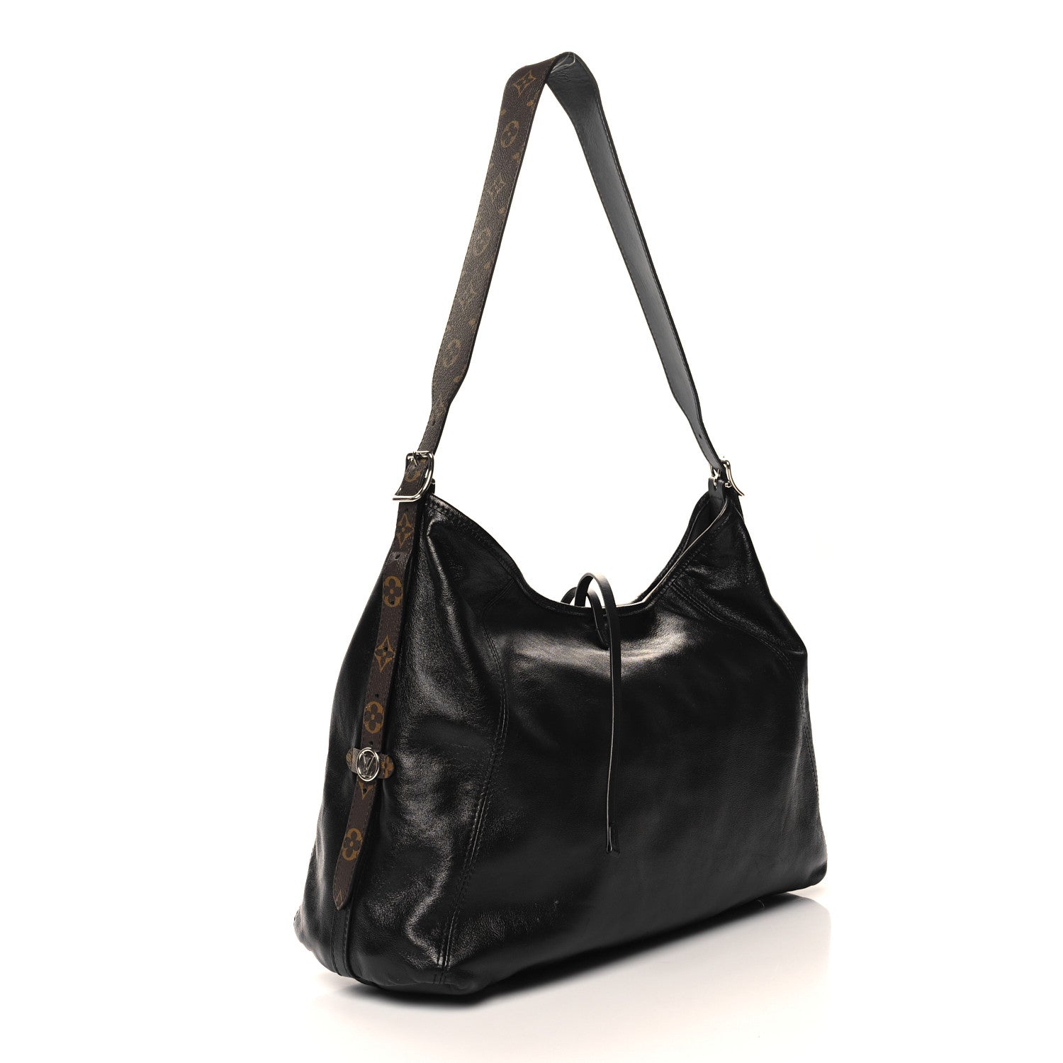 Louis Vuitton Lambskin CarryAll Vibe MM Black 1615656 – FASHIONPHILE
