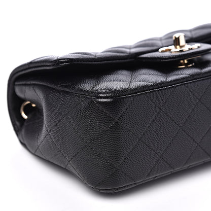 Chanel Caviar Quilted Mini Rectangular Flap Black 7 of 10
