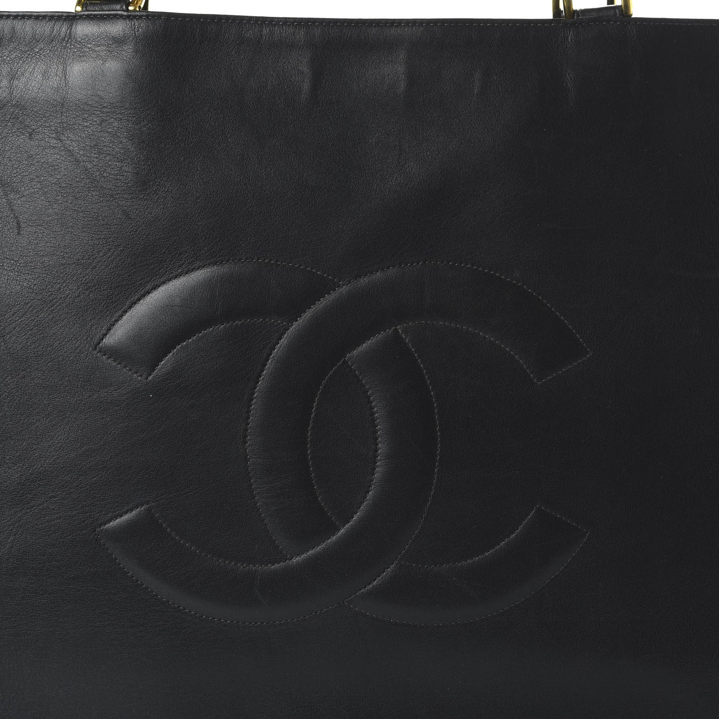 Lambskin CC Tote Black