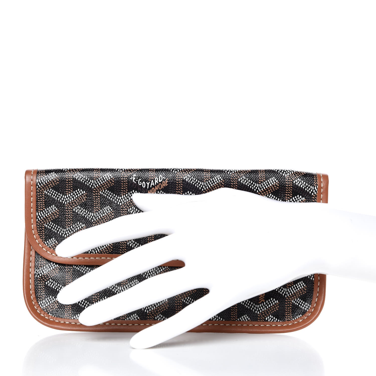 Goyard Goyardine Pouch Black Gold 2 of 6