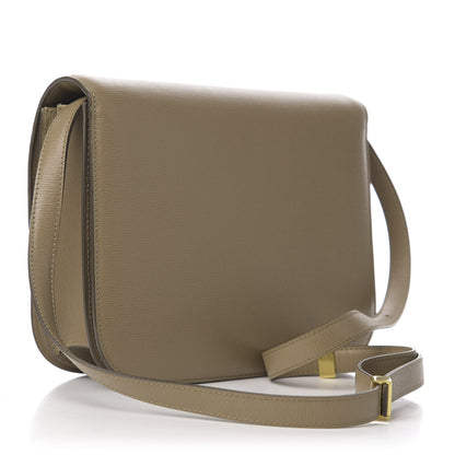 Celine Liege Calfskin Medium Classic Box Flap Bag Taupe 3 of 10