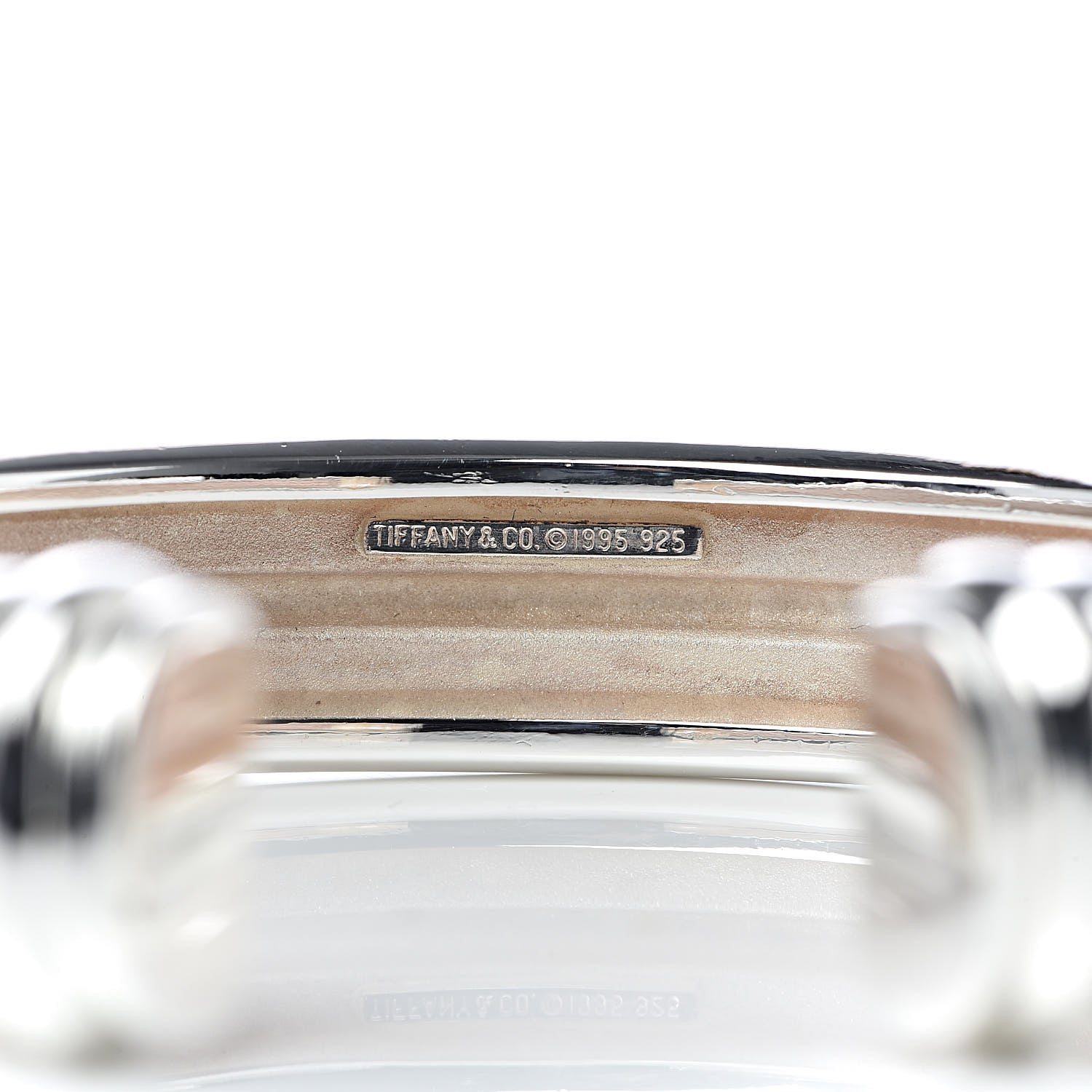 Tiffany Sterling Silver Atlas Ribbed Cuff Bracelet 4 of 7