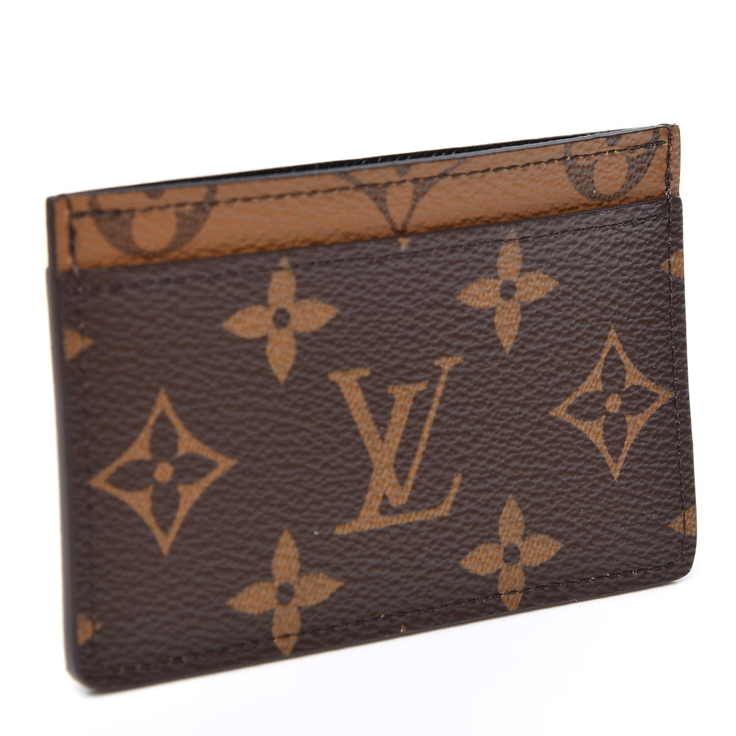 Reverse Monogram Card Holder