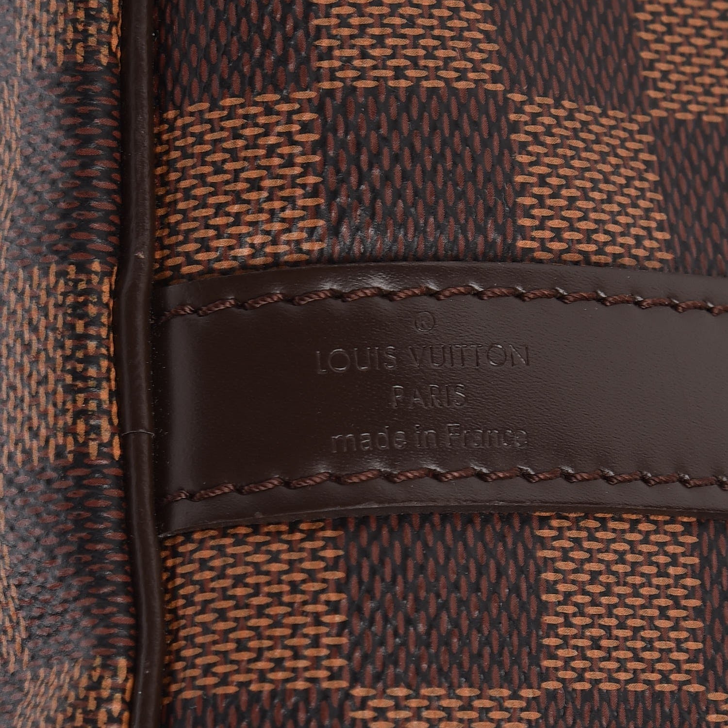 Louis Vuitton Damier Ebene Speedy Bandouliere 30 11 of 15